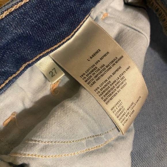 L’Agence High Rise Skinny Jeans 27 - Picture 6 of 6